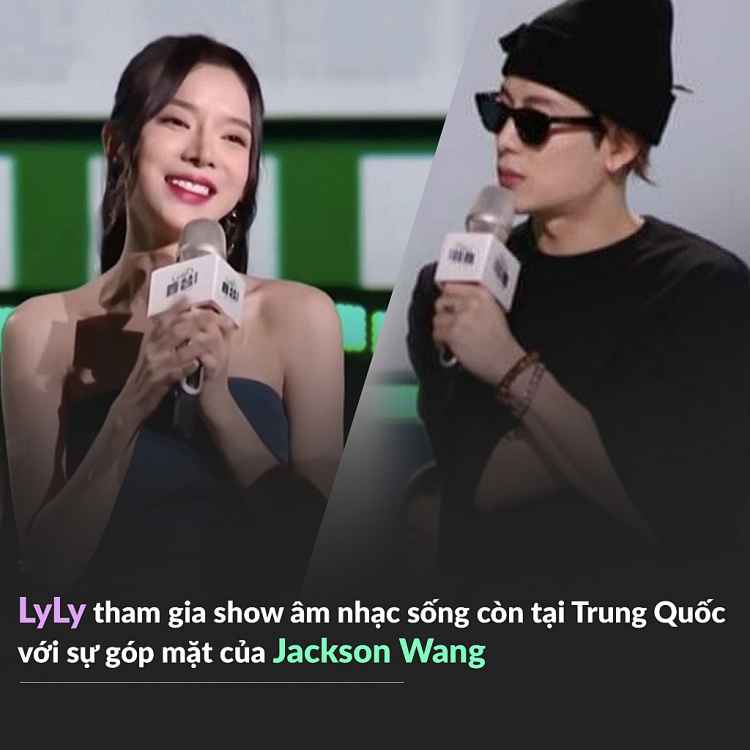 Lyly tham gia show âm nhạc 'The Next Stage' với sự góp mặt của Jackson Wang, NingNing, Ella, Châu Thâm