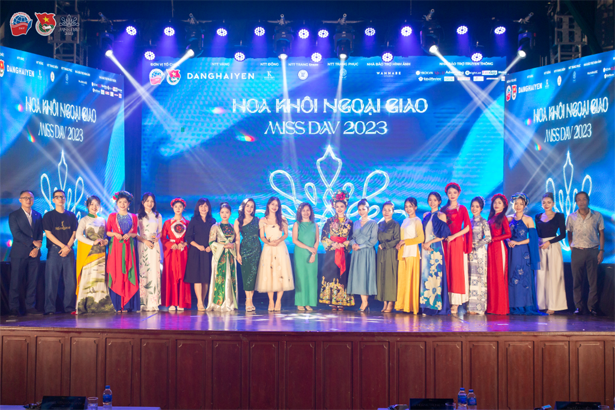 Bán kết Tài năng ‘Hoa khôi Ngoại giao – Miss DAV 2023’: Hấp dẫn, mang đậm văn hóa vùng miền