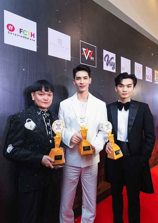 Trịnh Tú Trung và Wonbi Minh Quân nổi bật giữa dàn sao quốc tế tại Asia Top Awards 2023