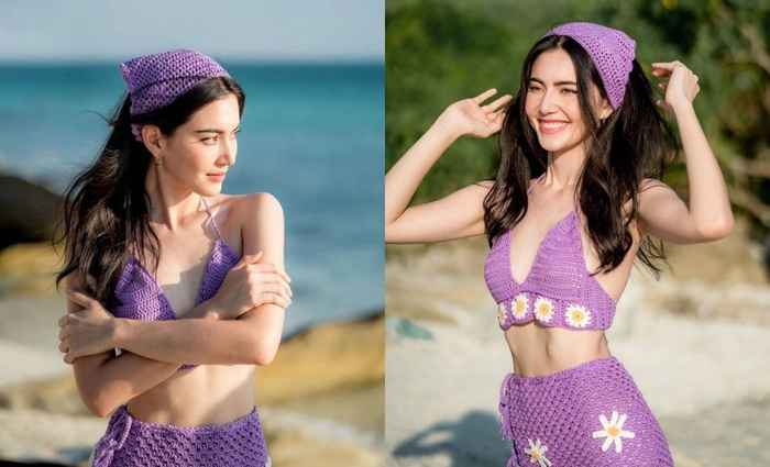 Mỹ nữ Thái Lan Mai Davika đi biển không cần mặc bikini vẫn cực kỳ cuốn hút