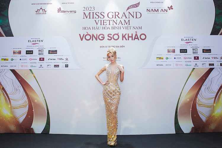 Diễn viên Nguyên Thảo cực quyến rũ, gây sốt khi trở lại 'Miss Grand Vietnam'