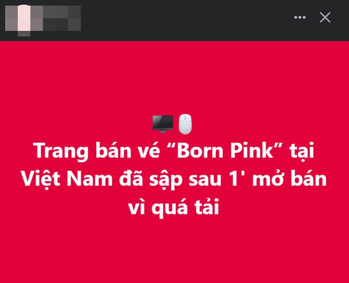 'Kẻ khóc người cười' săn vé xem concert BLACKPINK giữa trưa 7/7 Ảnh 2