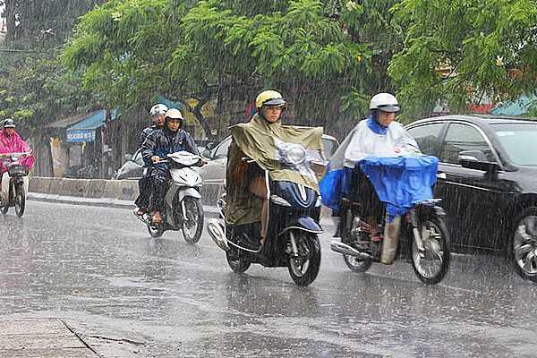 Dự báo thời tiết hôm nay ngày 27/9: Hà Nội nhiều mây, có mưa rất to và dông