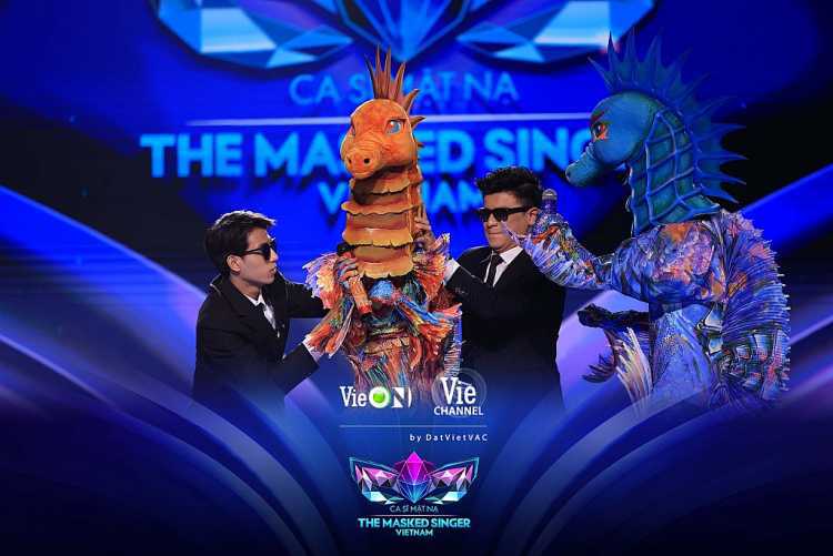 'The masked singer Vietnam': Cá Ngựa Đôi lộ diện là chủ nhân hit triệu view Phạm Đình Thái Ngân và Trương Thảo Nhi