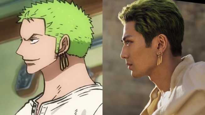 Zoro của 'One Piece' cùng dàn ngôi sao như bước từ anime ra đời thật