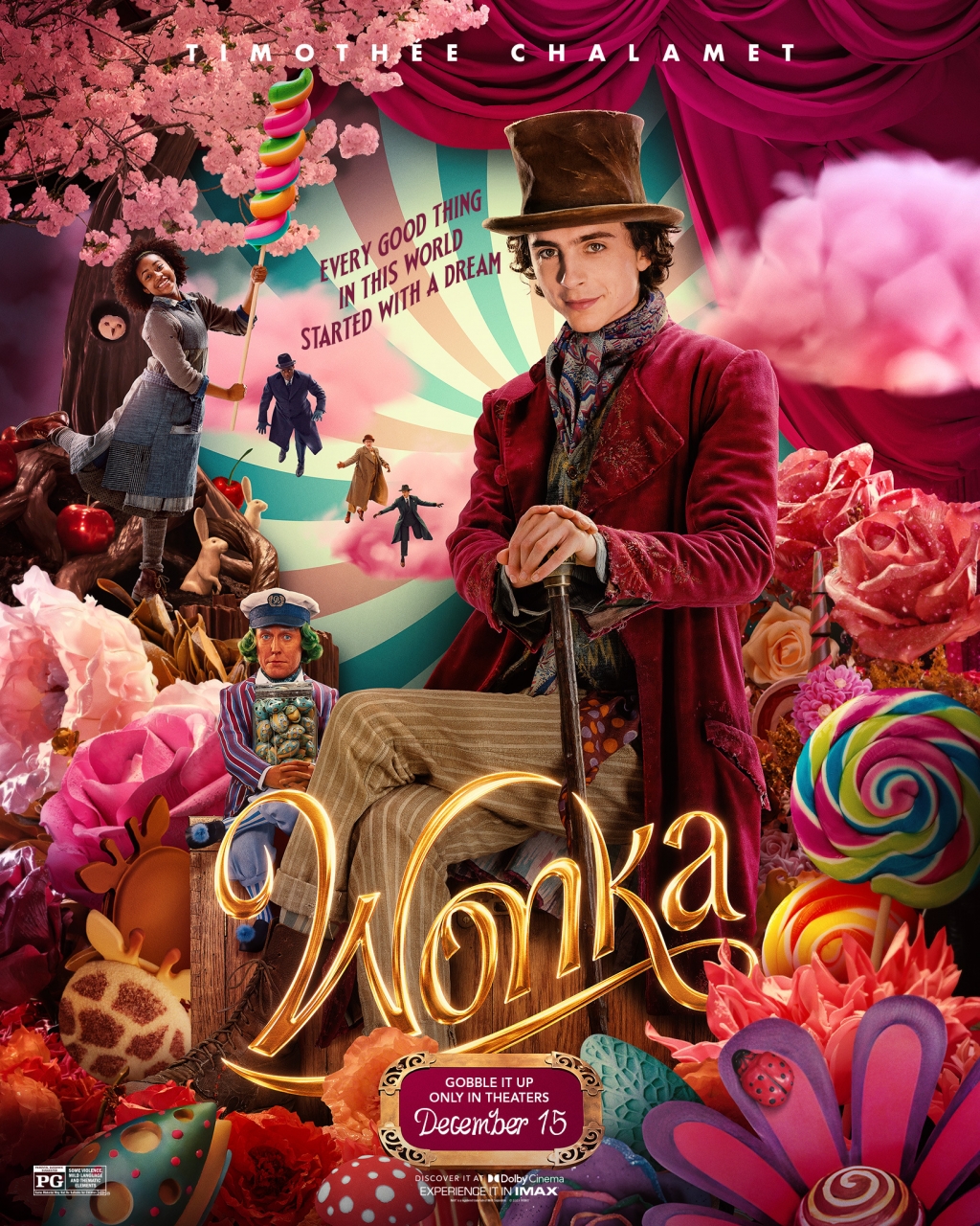 'Wonka' của Timothée Chalamet đại thắng trong tuần đầu ra mắt thế giới